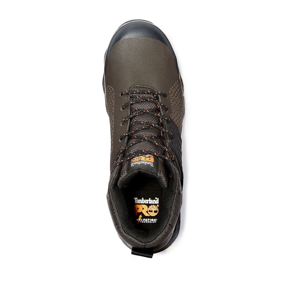 Botas de Trabajo Timberland Hombre Pro® Ridgecomp Toe Marrones Oscuro - Chile AYR-568970